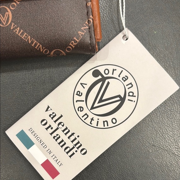 NWT Valentino Orlandi Brown Crossbody Bag - Picture 2 of 13